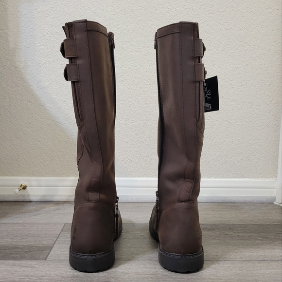 Woodland Men's Blake Leather High Leg Boots - Picture 5 of 8